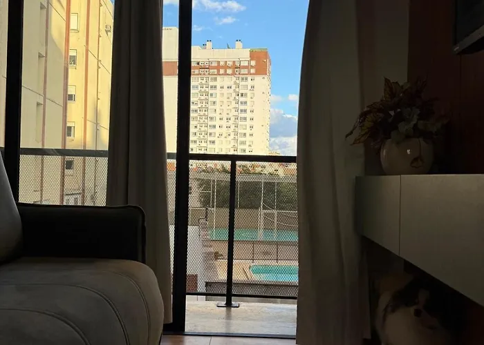 Apartamento Vista Com Piscina